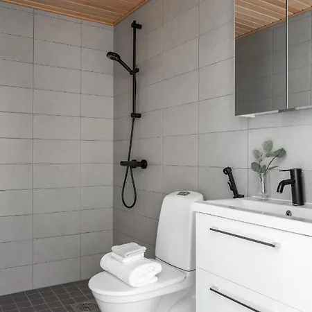 Daire Moderni Paritalo Laehellae Lentokenttaeae, Free Parking, Sauna