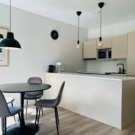 公寓 Moderni Paritalo Laehellae Lentokenttaeae, Free Parking, Sauna *
